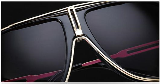 Gafas de Sol Cuadradas Doradas Premium para Hombre y Mujer - Image 6