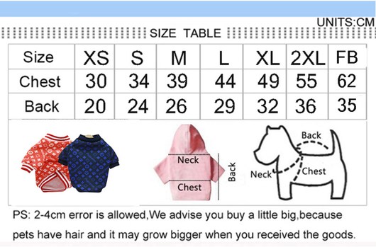 Ropa para Perros Trendy con Estampado de Patitas - Diseño Viral para Mascotas - Image 6