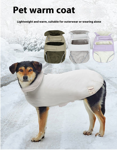 Chaleco Acolchado de Cuello Alto para Perros - Abrigo Cálido Impermeable - Image 8