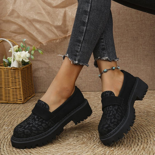 Mocasines Plataforma Cómodos Estilo Británico en Cuero Premium - Image 8