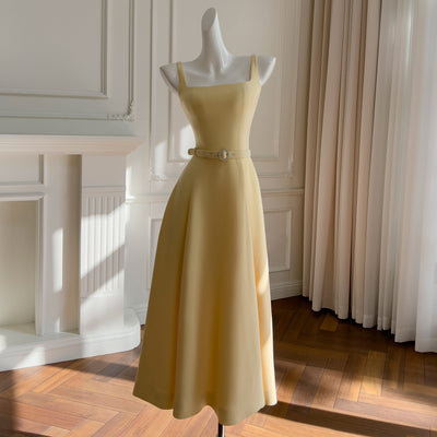 Vestido Largo Ajustado con Bandeau para Mujer
