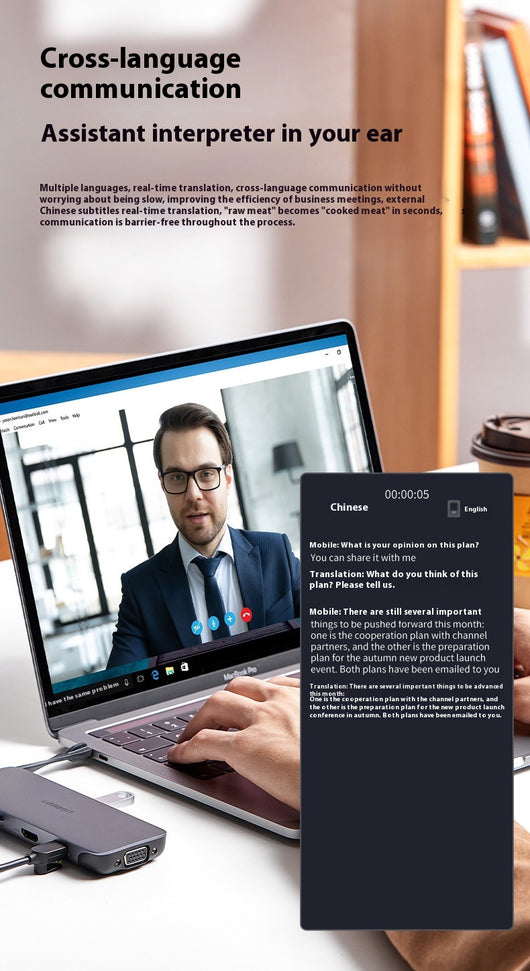 Gafas Inteligentes de Traducción en Tiempo Real con Bluetooth - Image 16