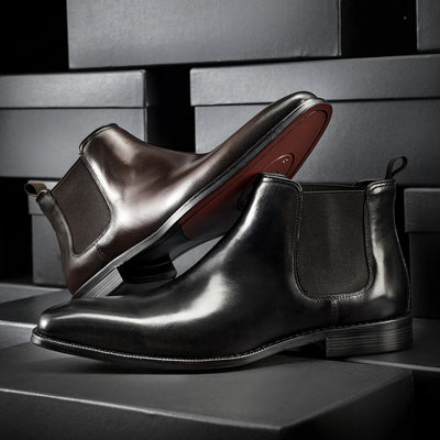 Botas Martin de Cuero Genuino Estilo Británico Forradas en Terciopelo - Image 7