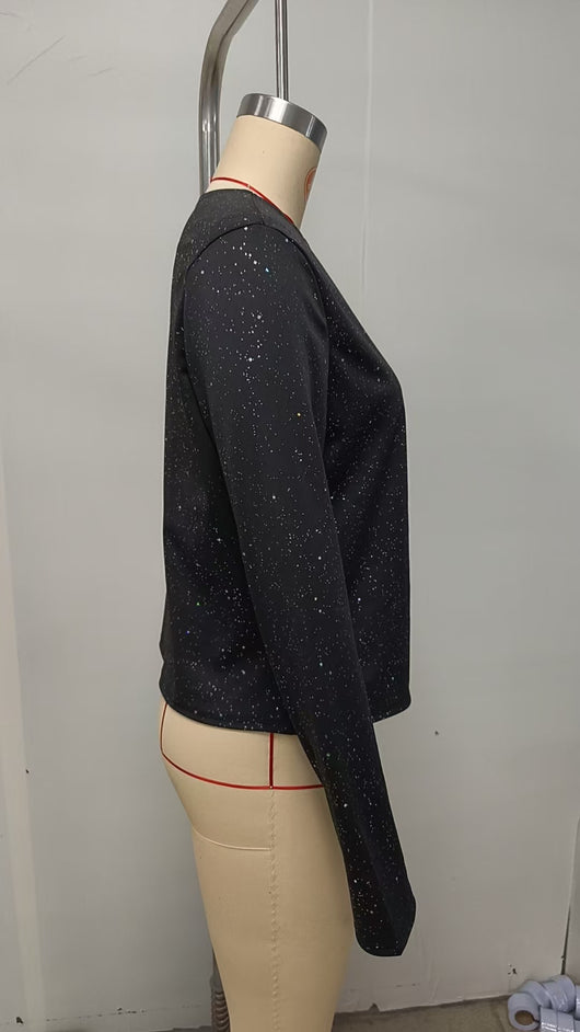 Cardigan Elegante con Detalles en Dorado para Mujer - Image 16