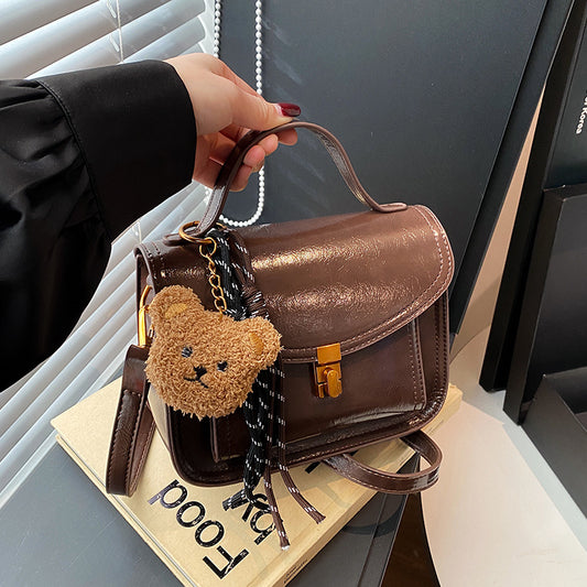 Bolso Cuadrado Retro Portátil - Diseño Versátil para Todo Ocasión