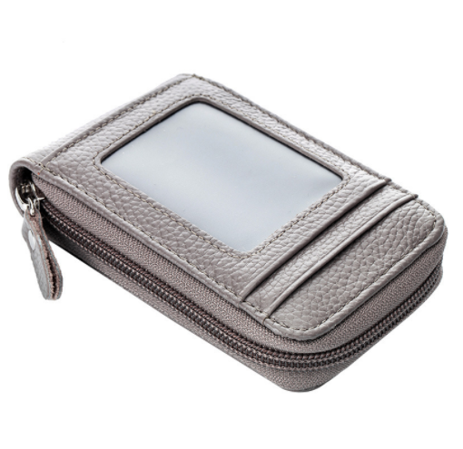 Cartera Organizadora de Cuero Estilo Coreano - Porta Tarjetas Compacta - Image 18