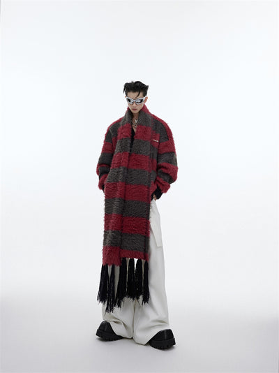 Suéter Navideño Grueso con Bufanda para Hombre - Image 5