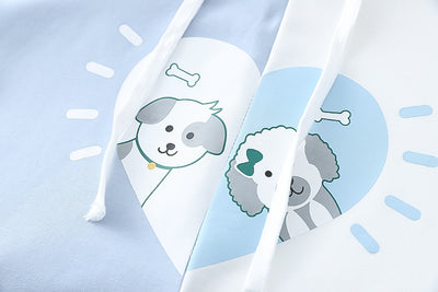 Chaqueta Sudadera con Capucha Estampado Perro Love - Diseño Asimétrico para Ella - Image 13