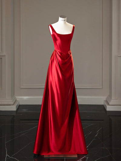 Vestido de Novia Tridimensional Rojo Vino para Brindis - Image 6