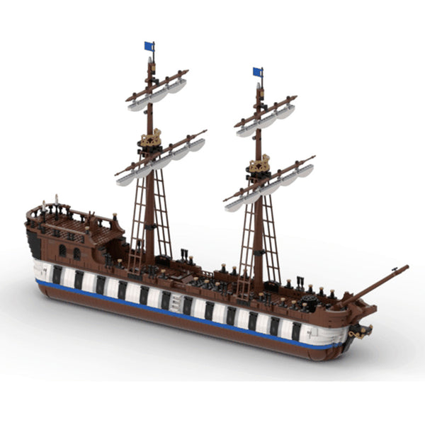 Barco Mercante Pirata Modelo Armado - Decoración Coleccionable - Image 3