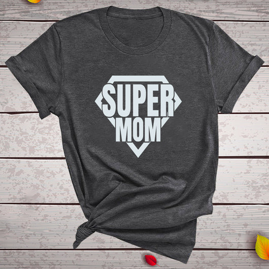 Camiseta Estampada Día de la Madre - Diseño Super Mamá Casual - Image 10