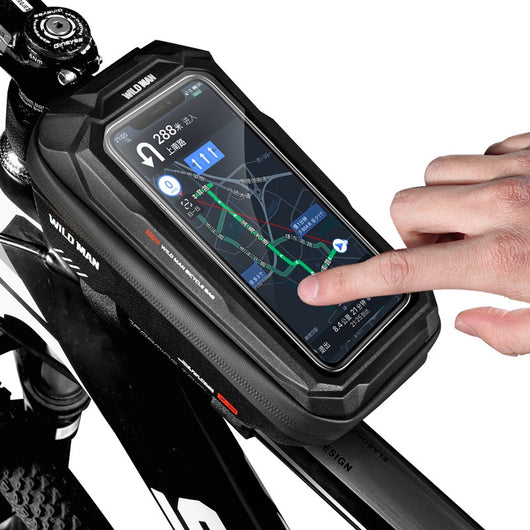 Bolsa Delantera Rígida EVA para Bicicleta - Equipo de Ciclismo - Image 3