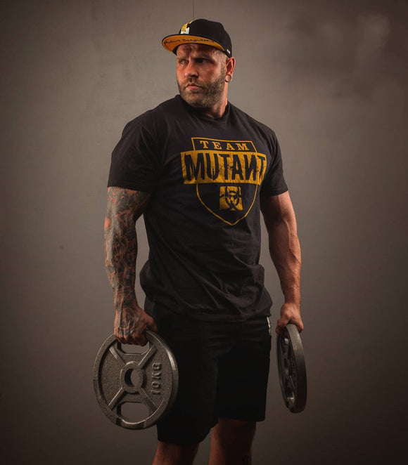 Playera Ajustada Manga Corta para Gimnasio y Fitness Hombre