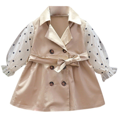 Gabardina Ligera de Largo Medio para Niñas - Image 6