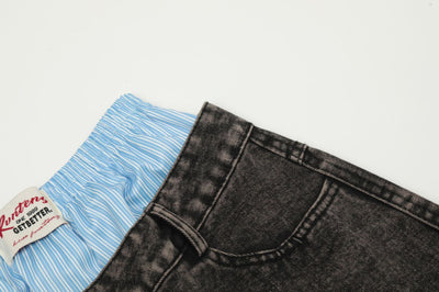 Jeans Rectos Vintage Lavados para Hombre - Estilo Urbano Otoño - Image 14