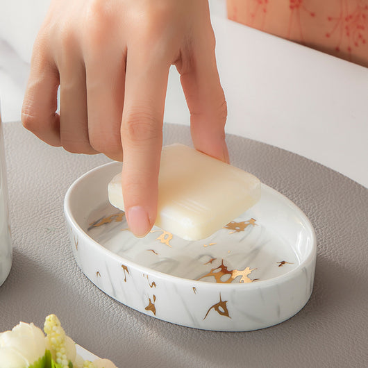Kit de Baño en Mármol y Cerámica - Elegancia y Funcionalidad - Image 10
