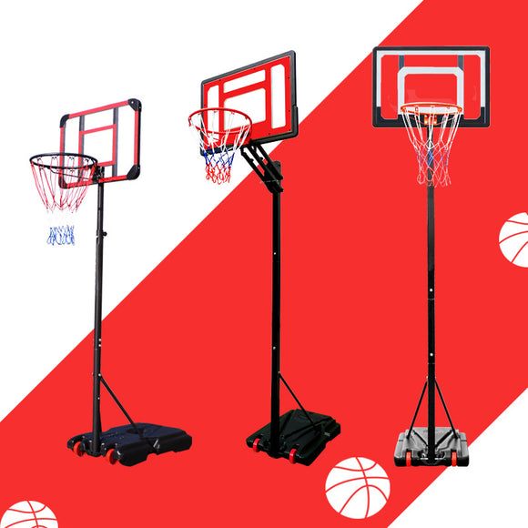 Canasta de Baloncesto Ajustable para Interiores y Exteriores