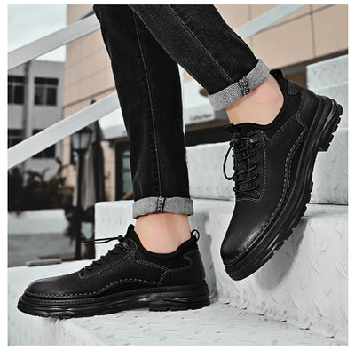 Zapatos Casuales de Cuero para Hombre en Talles Grandes - Image 11
