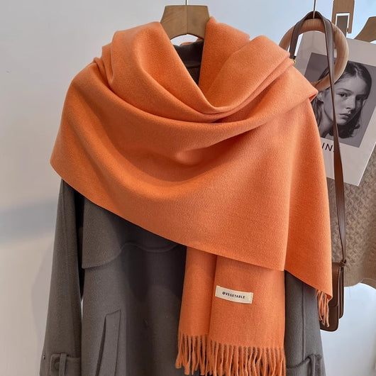 Bufanda Clásica de Invierno para Mujer - Chal Elegante Multiusos - Image 8