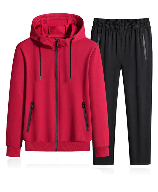 Conjunto de Abrigo, Suéter y Pantalón Casual para Parejas Talla Grande - Image 2