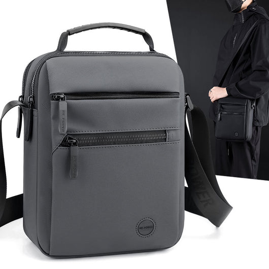 Bolsa Bandolera Impermeable para Hombre - Diseño Casual de Un Solo Hombro - Image 2