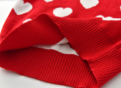 Suéter Infantil Cuello Redondo Manga Larga con Corazón - Image 22