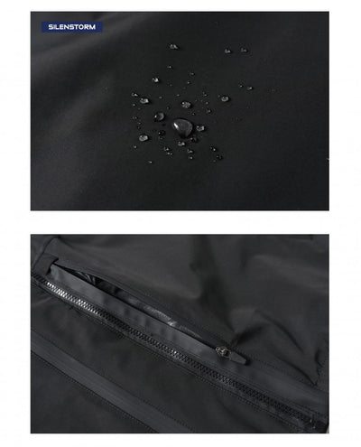 Chaqueta Impermeable Sellada para Hombre con Capucha - Abrigo de Trabajo Profesional - Image 8