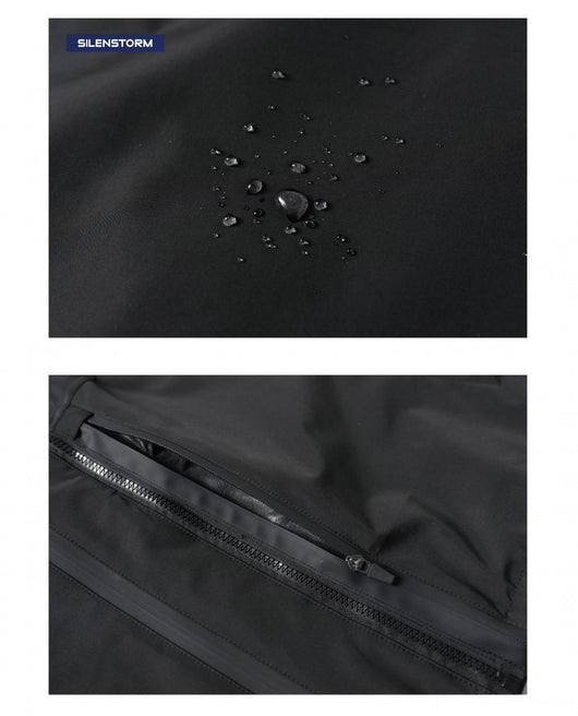 Chaqueta Impermeable Sellada para Hombre con Capucha - Abrigo de Trabajo Profesional - Image 8