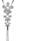 Collar Cadena de Suéter Copo de Nieve Cristal - Largo y Elegante