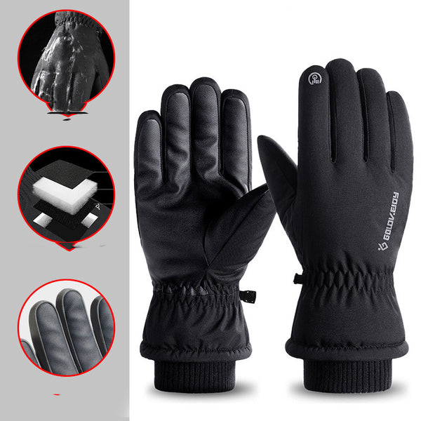 Guantes Cálidos con Pantalla Táctil y Agarre Antideslizante