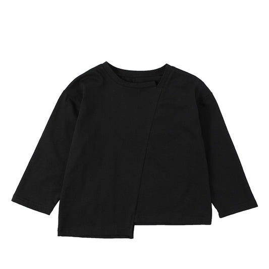 Playera Suelta Estilo Coreano con Abertura Lateral para Hombre - Image 2