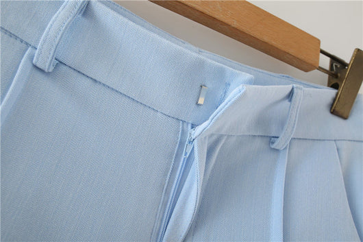 Traje Ejecutivo Mujer con Pantalón Talle Alto - Image 6