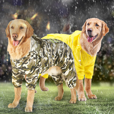 Impermeable con Capucha para Perros Medianos Golden Retriever y Samoyedo - Image 16