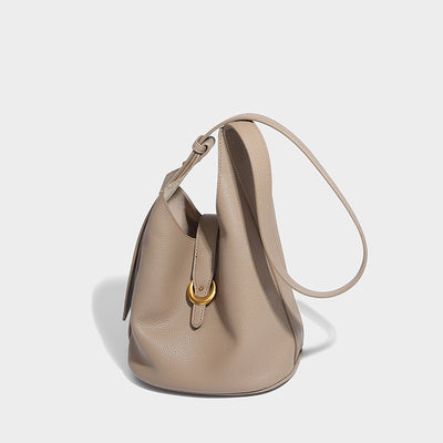 Bolso de Cuero Genuino con Asa de Hombro - Image 6