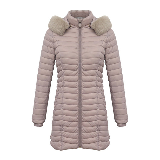 Abrigo Acolchado Ultraligero para Invierno - Parka Larga de Algodón Mujer - Image 9