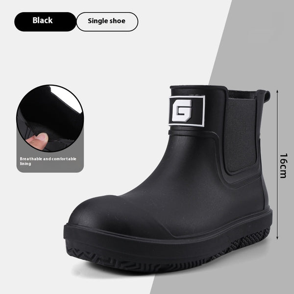Zapatos Deportivos Impermeables para Hombre con Plataforma y Forro Polar - Image 2