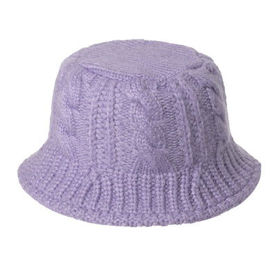 Gorro Tejido de Lana Trenzada Estilo Pescador - Colección Otoño Invierno