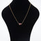 Natural Stone Crystal Ore Pendant Necklace Tourmaline