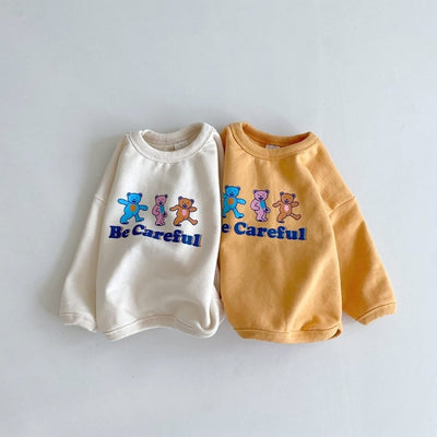 Conjunto de Buzo y Pantalón Infantil con Estampado de Osito Cartoon - Image 18
