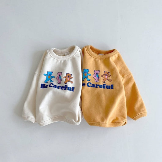 Conjunto de Buzo y Pantalón Infantil con Estampado de Osito Cartoon - Image 18