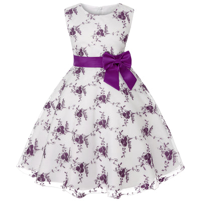 Vestido Princesa Niña con Encaje y Bordados - Image 20