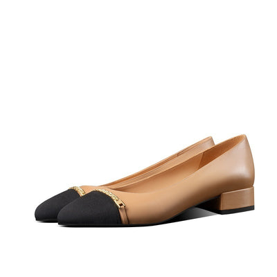 Zapatos de Cuero Suave para Mujer Talla Grande - Primavera y Otoño - Image 4