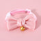 Pearl Powder Bow Suitable for 5 to 15 kg Pets
