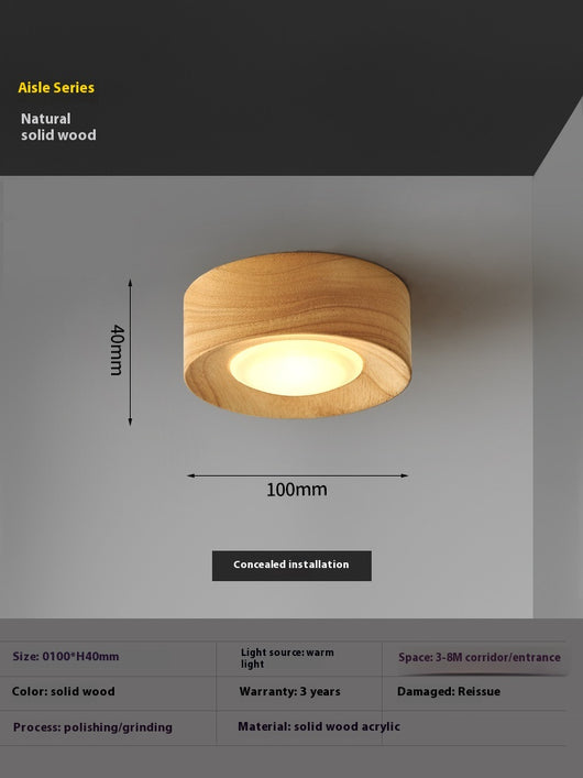 Lámpara de Techo Spotlight Lujo Nogal Retro Estilo Chino - Image 12