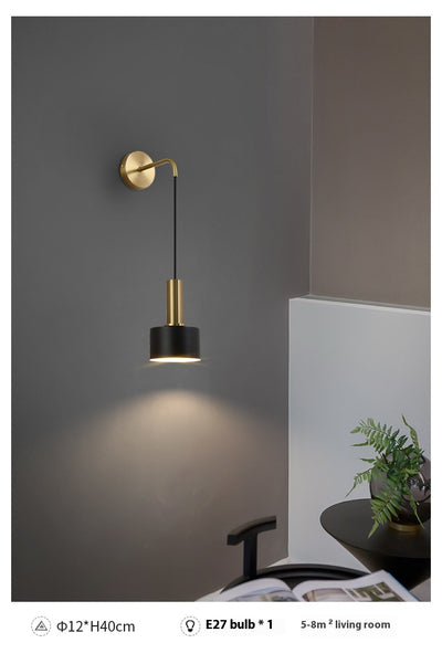 Lámpara de Pared Dorada Elegante para Dormitorio y Mesita de Noche - Image 14