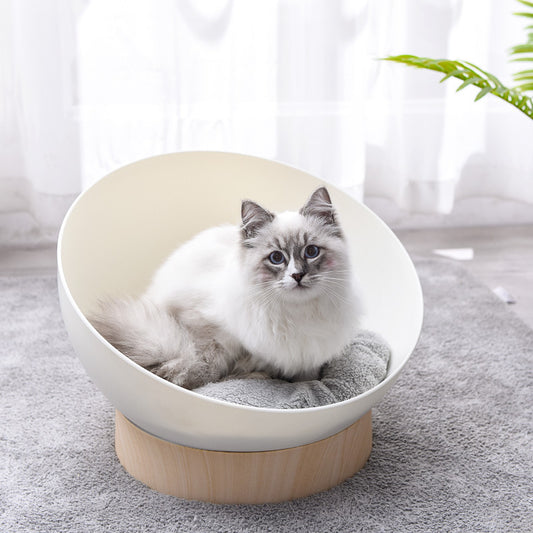 Nido Gato 4 Estaciones - Cama Multifuncional con Juguete Giratorio