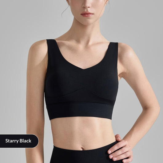 Sostén Deportivo V-Escote con Soporte Anti-Impacto para Yoga y Fitness - Image 6