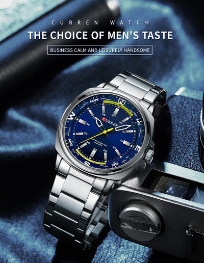 Reloj Casual de Negocios para Hombre con Pulsera de Acero Inoxidable - Image 16