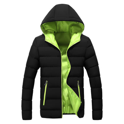 Abrigo de Plumas con Capucha para Hombre Tallas Grandes - Image 7