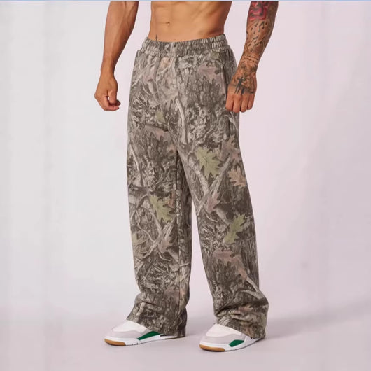 Pantalones Casuales Holgados con Tecnología 3D